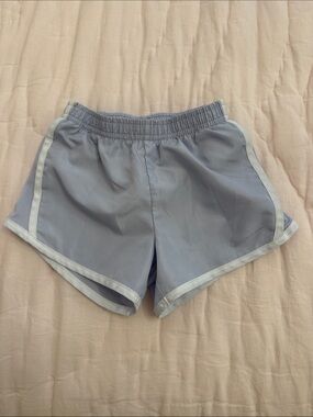 Nike Sky Blue Athletic Shorts with Light Trim